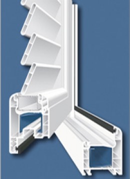 PVC Fenster- und Türrahmen SHUTTER55F PVC Fenster- und Türrahmen SHUTTER55F