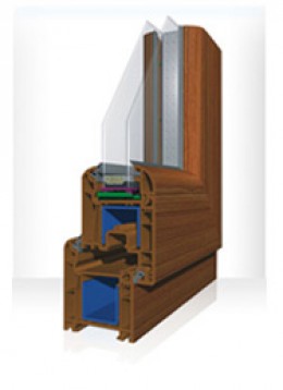 PVC Fenster- und Türrahmen Vivaplast – 3-Kammersystem